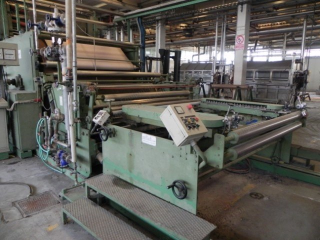 Cibitex Sanforizing Machine, 1986, 1800mm Working Width, Mahlo Weft Straightener