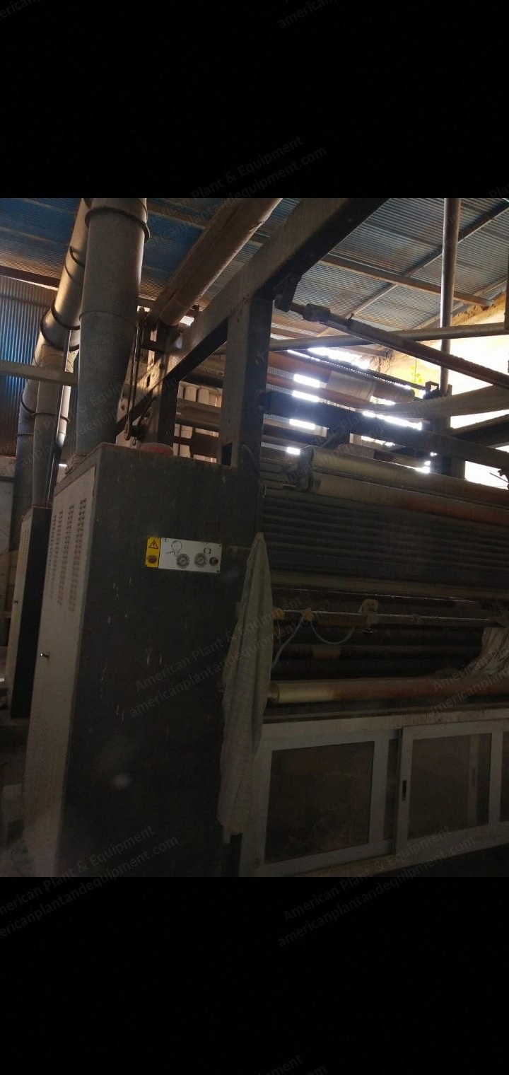 Mario Crosta Raising Machine, 2000mm Roller Width, 1998, 2 Units in Tandem
