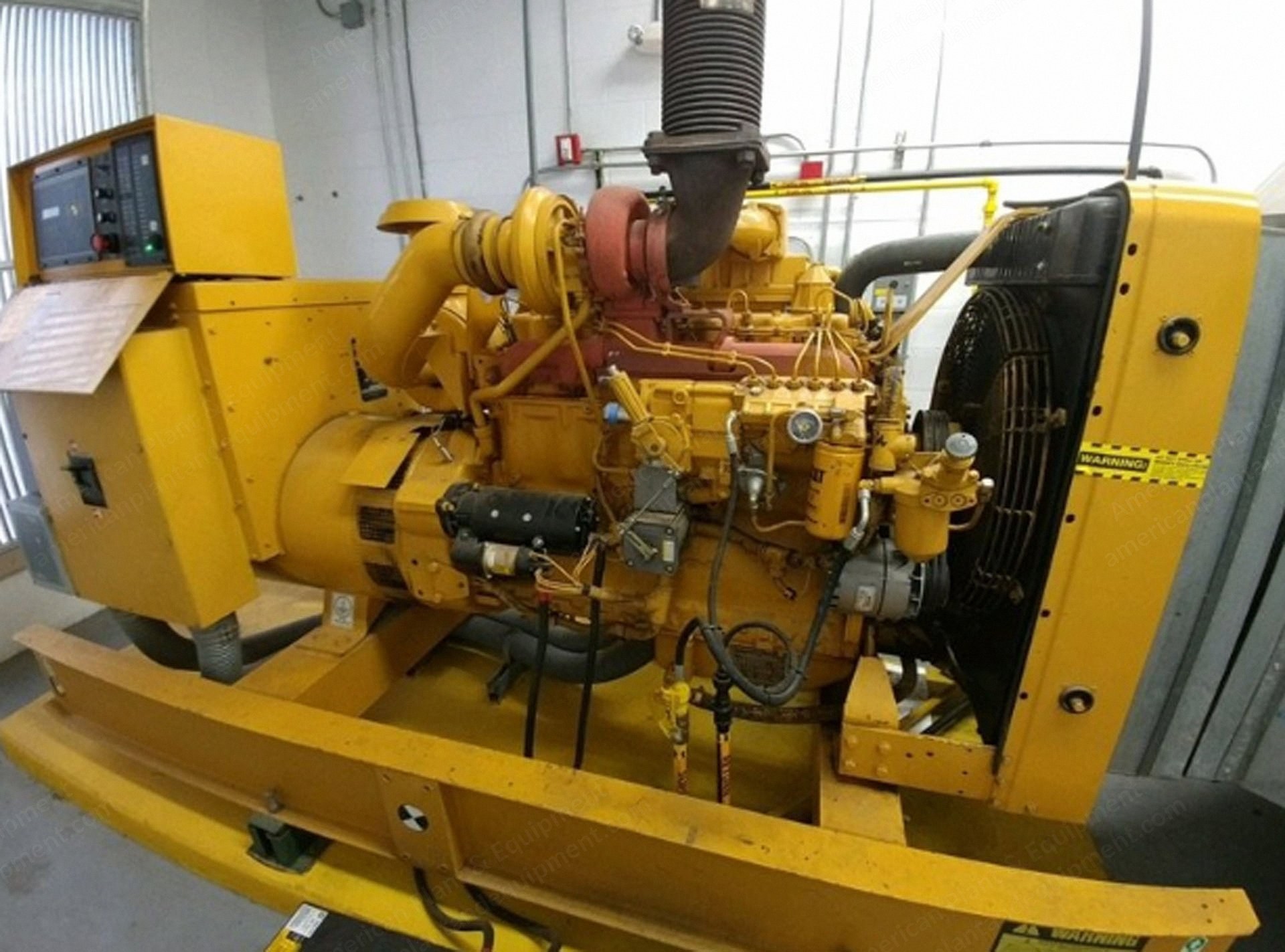 Caterpillar, 3306, 225 kW, 60 Hz, 480V, Diesel Generator Set