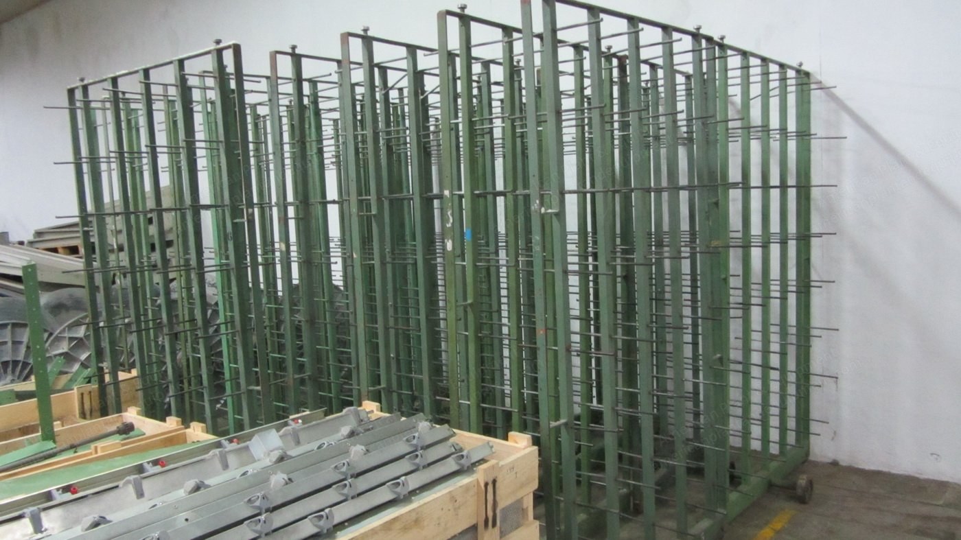 Hacoba, USK 1000 E SM, 1988, 3000mm Exit Beam, 1520 Position Creel, 260mm Gauge
