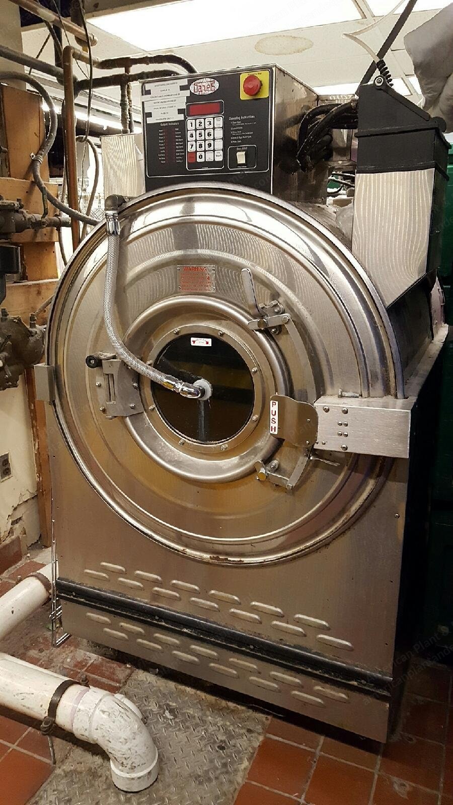 Unimac, 100 lbs, 2002, Washing Machine, 200/240V