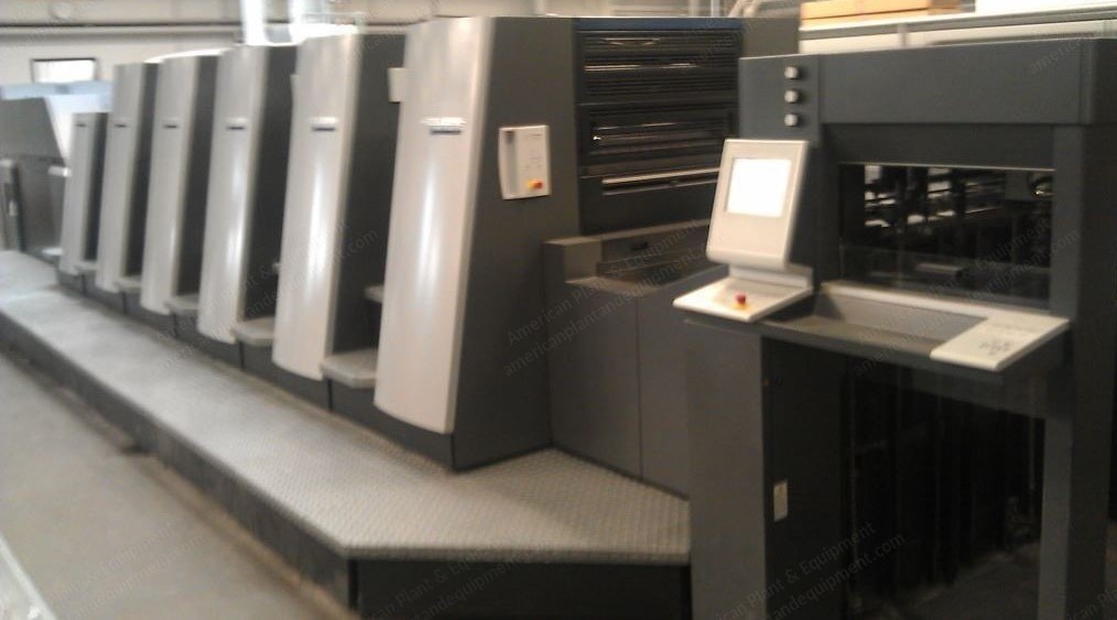 Heidelberg, Speedmaster XL 75 5LX2-C, 2009, 5 Colors, 530x750mm, Axis Control, Wallscreen