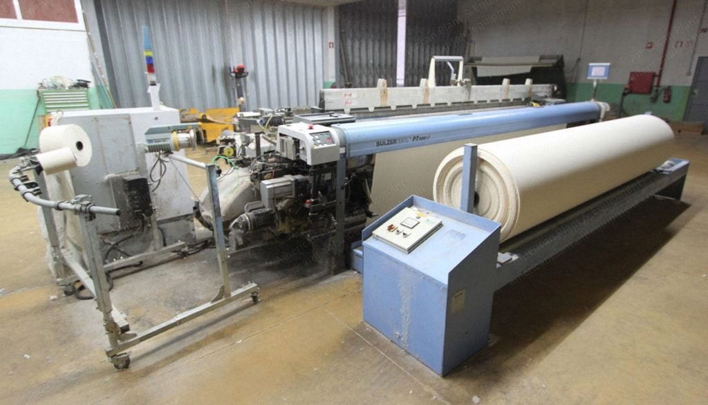 Sulzer, P7300, 2002 & 2007, 3900mm Working Width, Excenter Motion, Neuenhauser Batcher