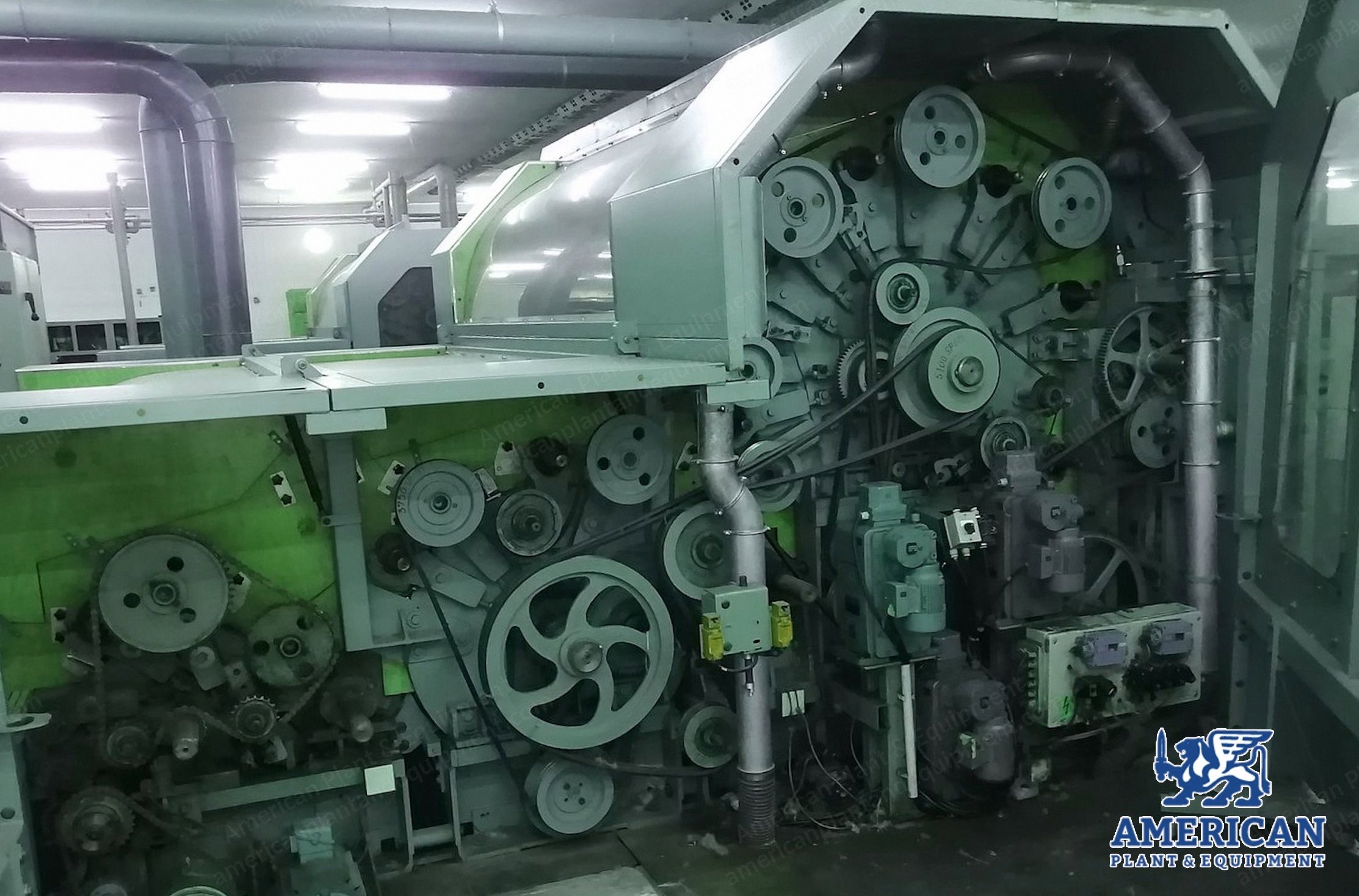 Thibeau, Double Doffer Card, 1994, Working Width 2500mm, Avantrain + 1 Swift