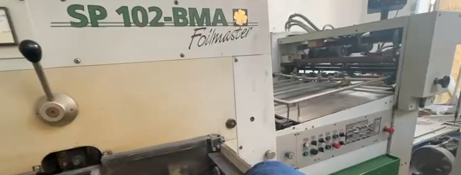 Bobst, SP 102 BMA Foilmaster, 2004, 720x1020mm Max Sheet Size, 7500 p/h Hot Foil Stamping