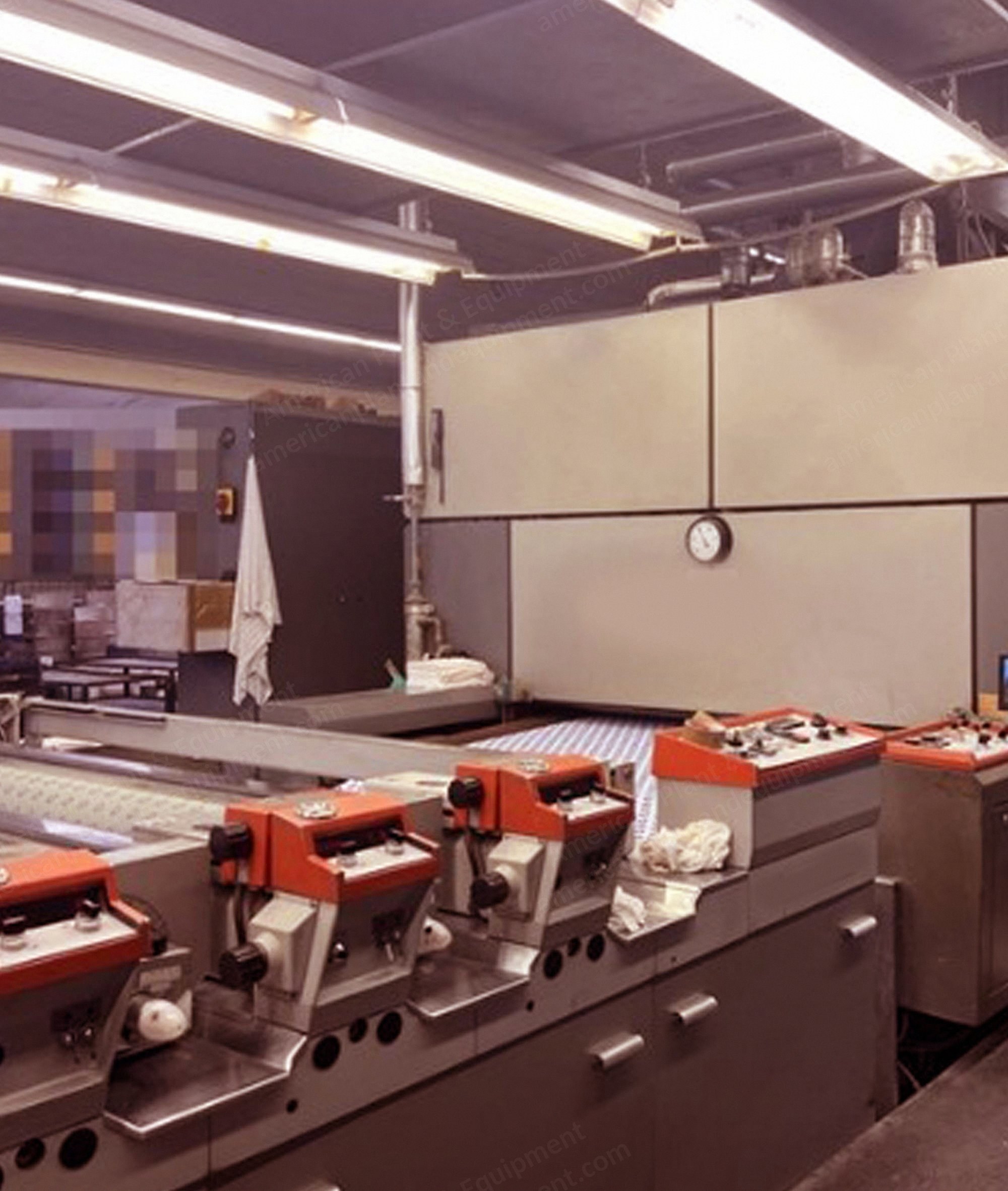 Stork, RD4, 1989, Rotary Screen Printing Machine, 1850mm Width, 12 Colors, Steam Heated
