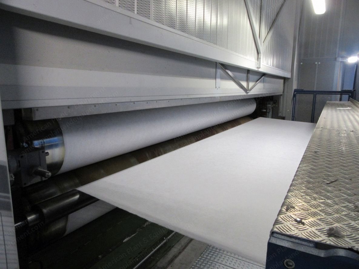 Tomes, Double Cylinder Thermobonding Calender, 2000, 7000mm, Upgraded Electronics