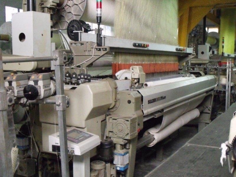 Sulzer, TPS600, 2000/2002, Terry Towel Jacquard Looms, 2800mm, 8 Colors, Bonas CSJ Jacquard