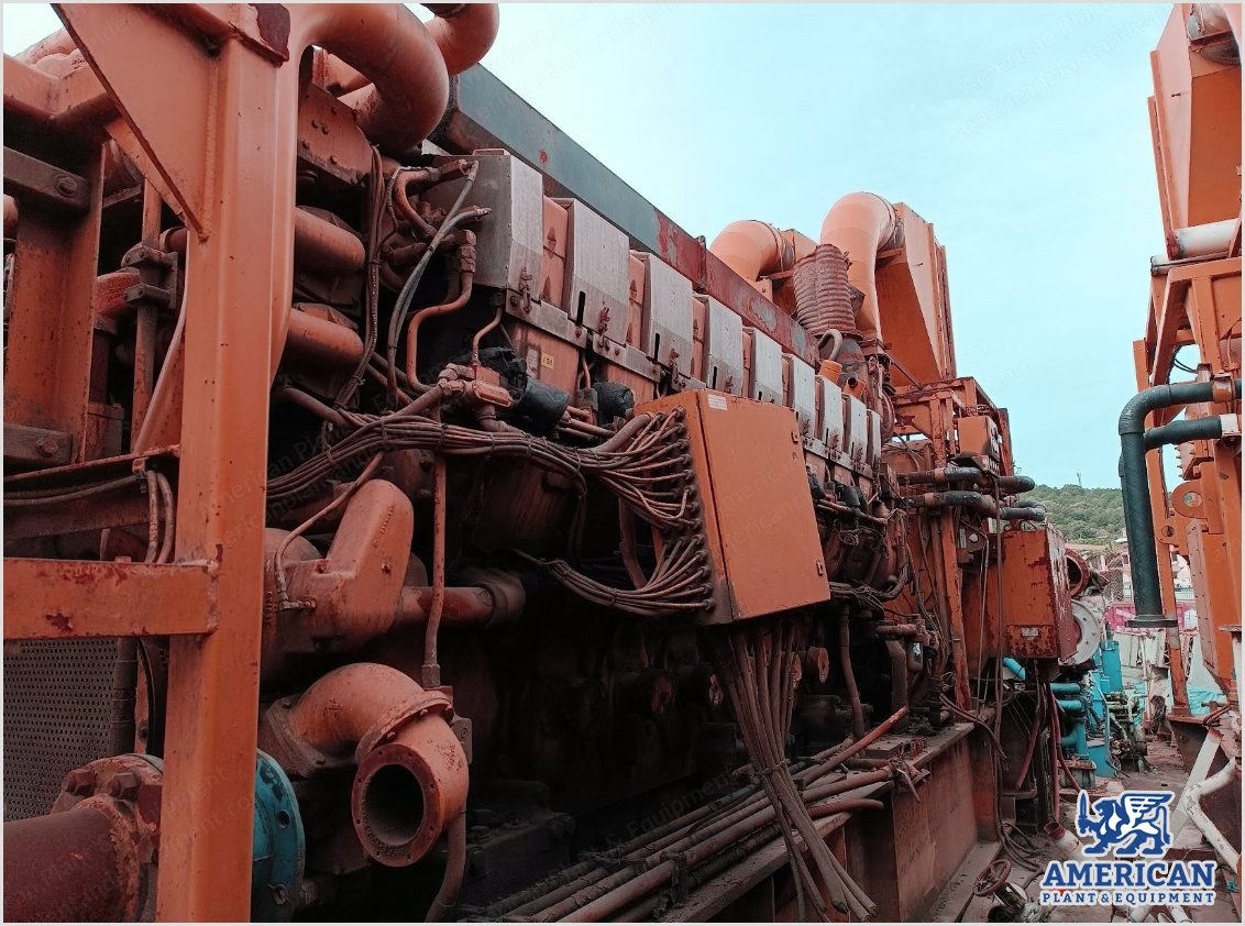 Caterpillar, STD 3616, 1998, 4400 kWe, 11 kV, 900 RPM, Diesel Generator