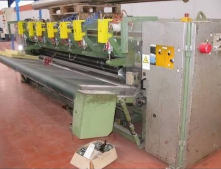 Tecnicatessile, Rotary Blade Cutter, 3500mm Width, 7x Longitudinal Cutters