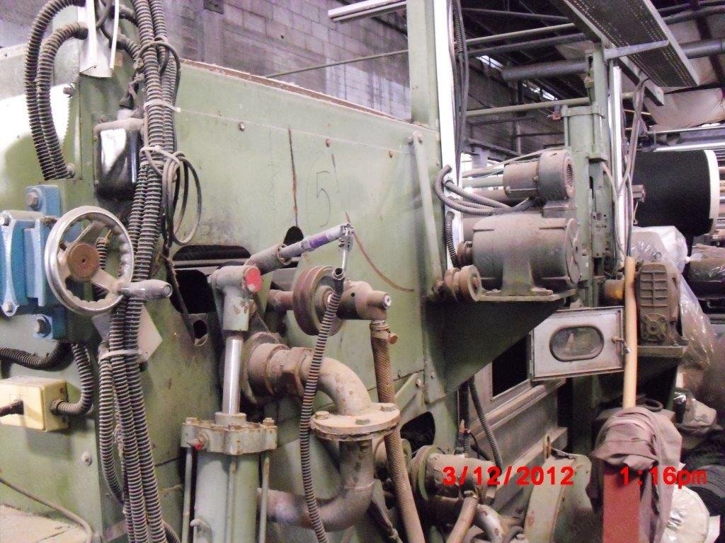 Benetex, ZS 101 S1, 1991, Singeing Machine, 2800mm Width, Desizing Unit with Padder