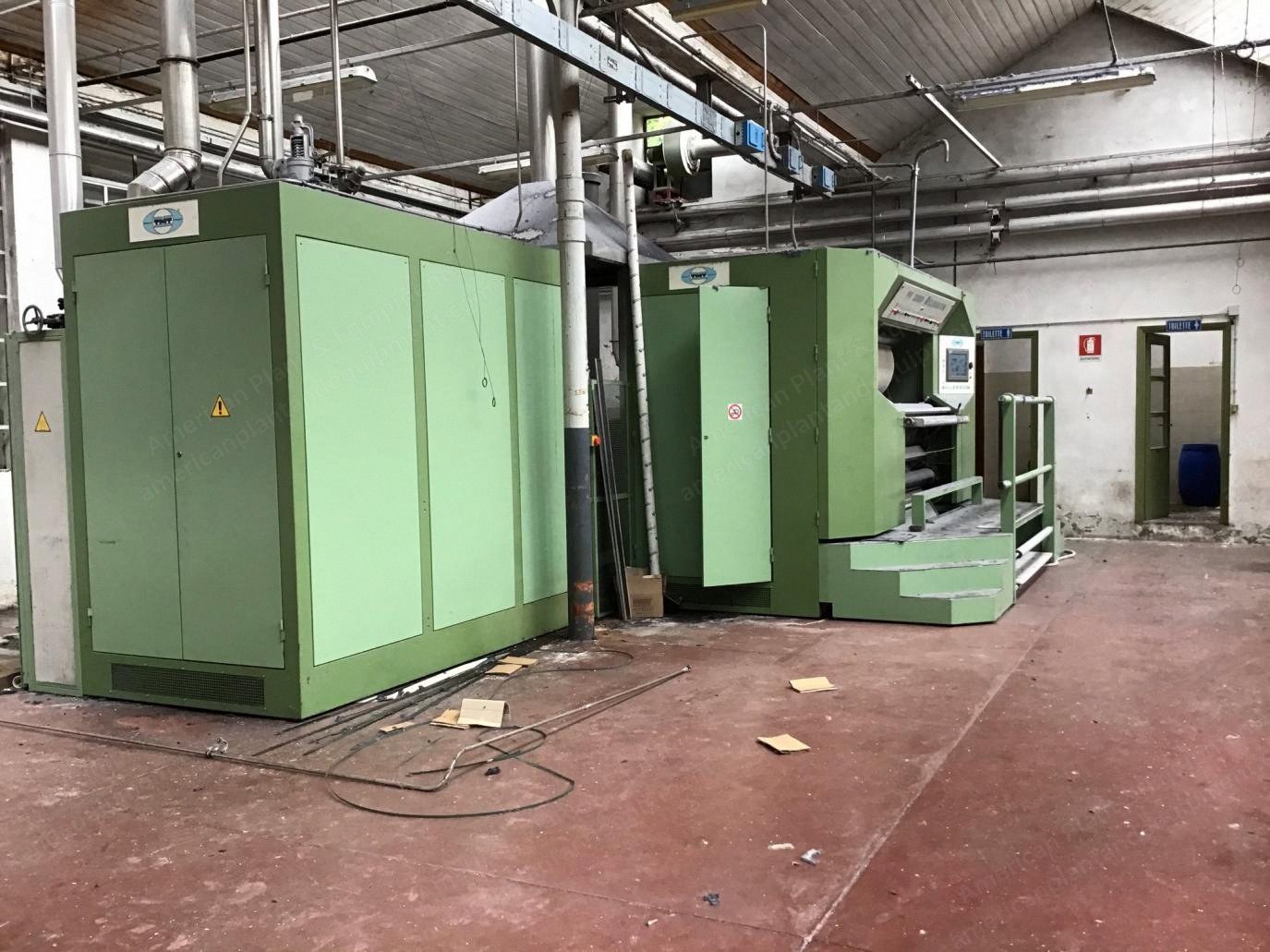 TMT, PF2000/Millennium Medium, 2003, Decatizing Machine, 1800mm Working Width, 1200mm Autoclave Diameter