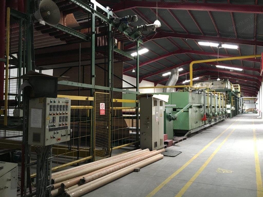 Mitter, Rotary Printing Plant for Tufted Carpets, 5000mm Working Width, 8 Colors