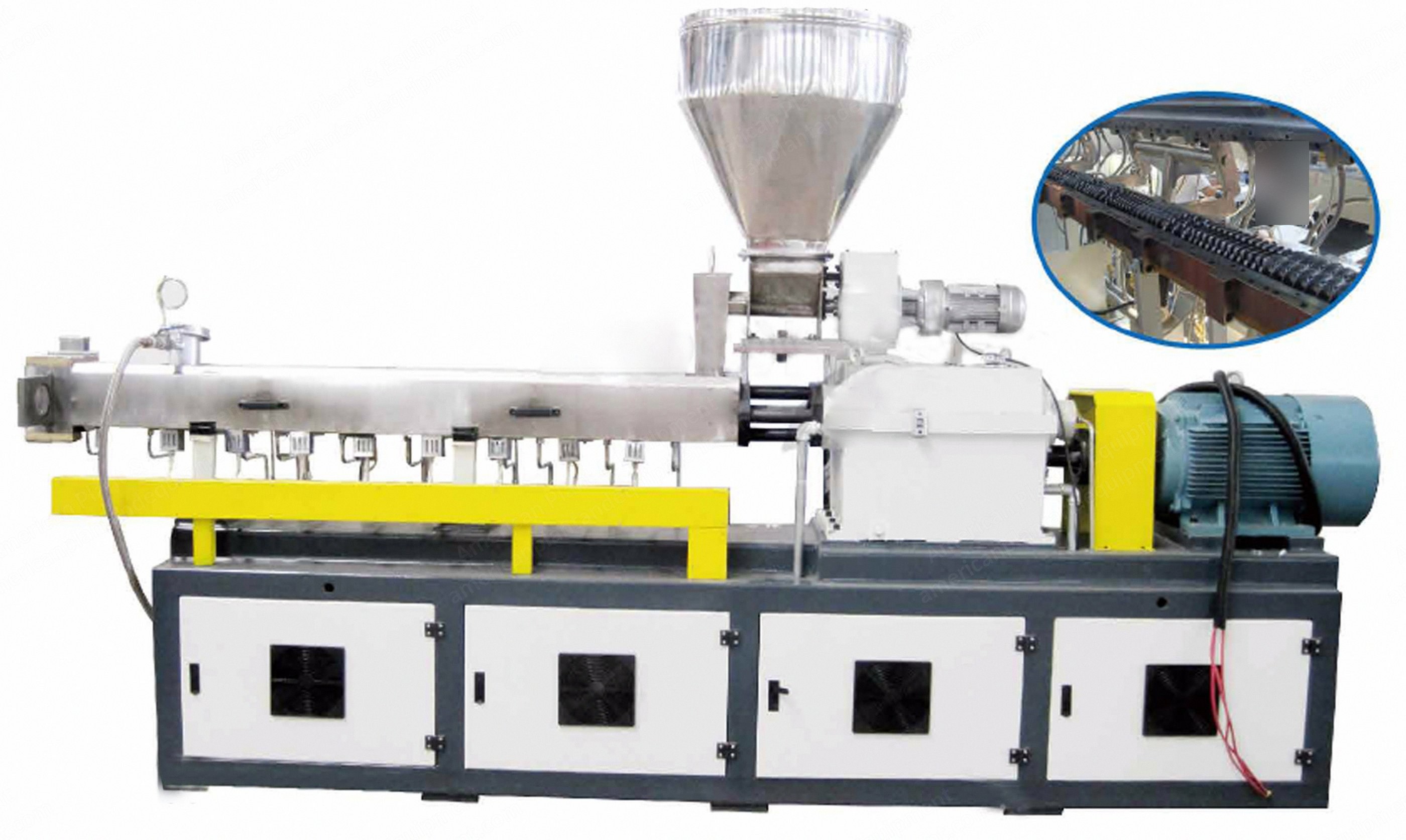 NovaStar, Parallel Twin Screw Extruder, Capacity 150 to 1000 kg/hr