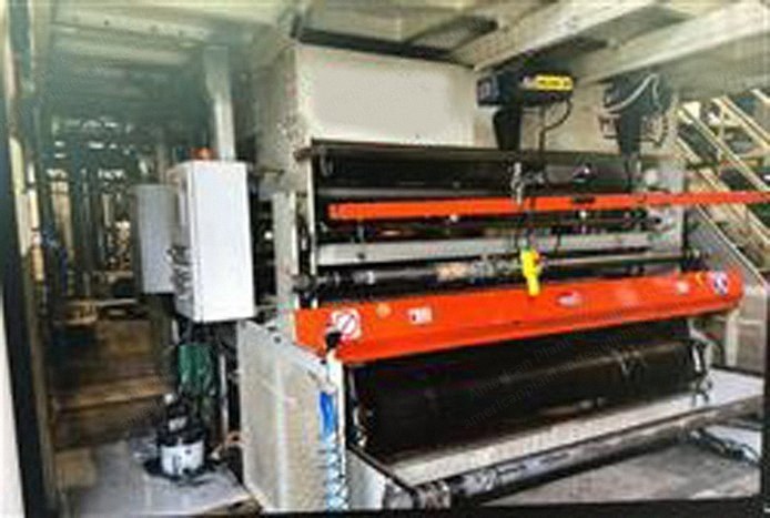 Tecom, Coex 65-65-65, 2011, 3-Layer Blown Film Extrusion Line, 2100mm Width, 3x 65mm Screws