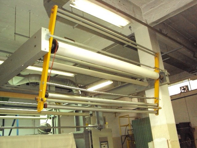 Comet/Unitech, Pegasus X5, 2005, Napping Machine, Working Width 2200mm, 30 Cylinders