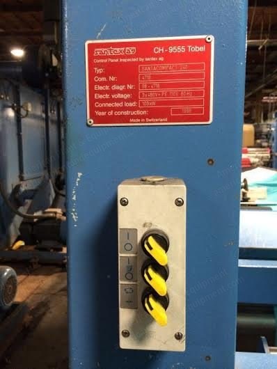 Santex, Santacompact 240, 1998, Open Width Compactor Range, 2200mm Working Width