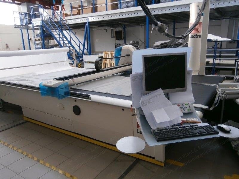 Lectra, Vector MH, 2008, Width 2200mm, Max Cutting Length 20000mm, with Spreader and Table