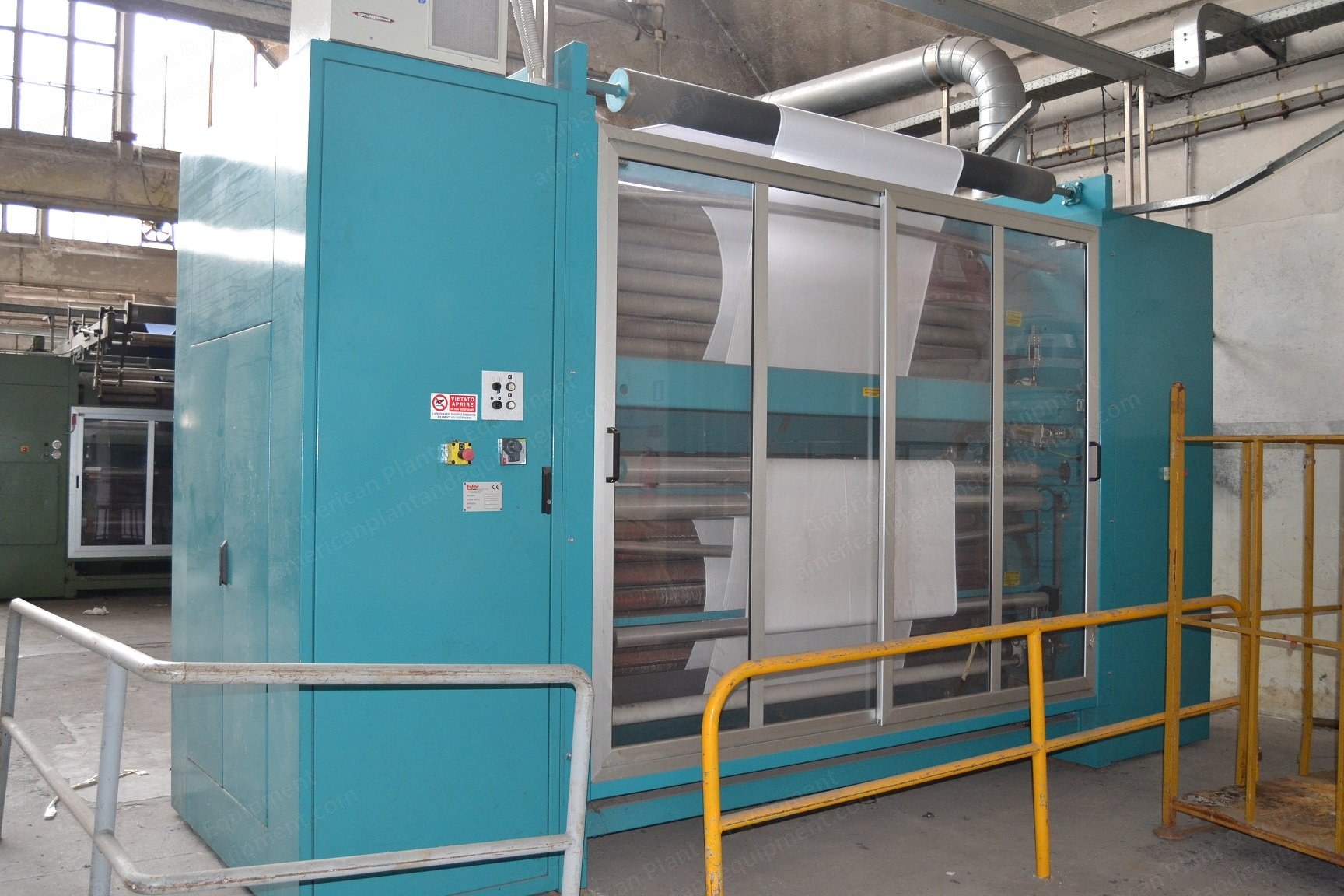 Lafer, GRI-90, 2002, Raising Machine, 2400mm Width, Duplex Double Drum