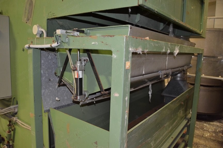 Obem, Complete Plant for Dyeing Tops and Floc (Fiber), 1987 to 2001, Robotized, with Schlumberger, Obem, Cima, and Stalam Machinery