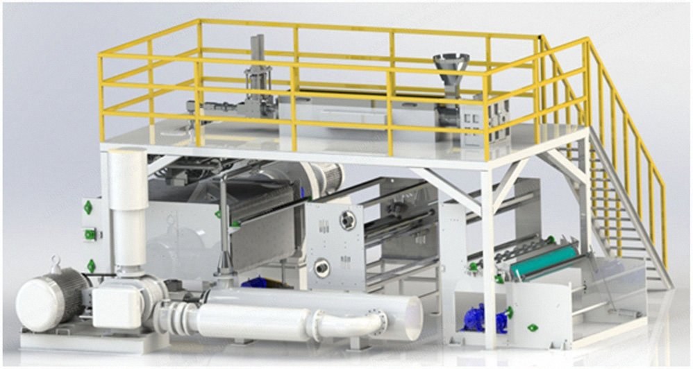 NovaStar, PP Melt Blown Cloth Production Line, NN150 Width, 80-150kg/h Capacity