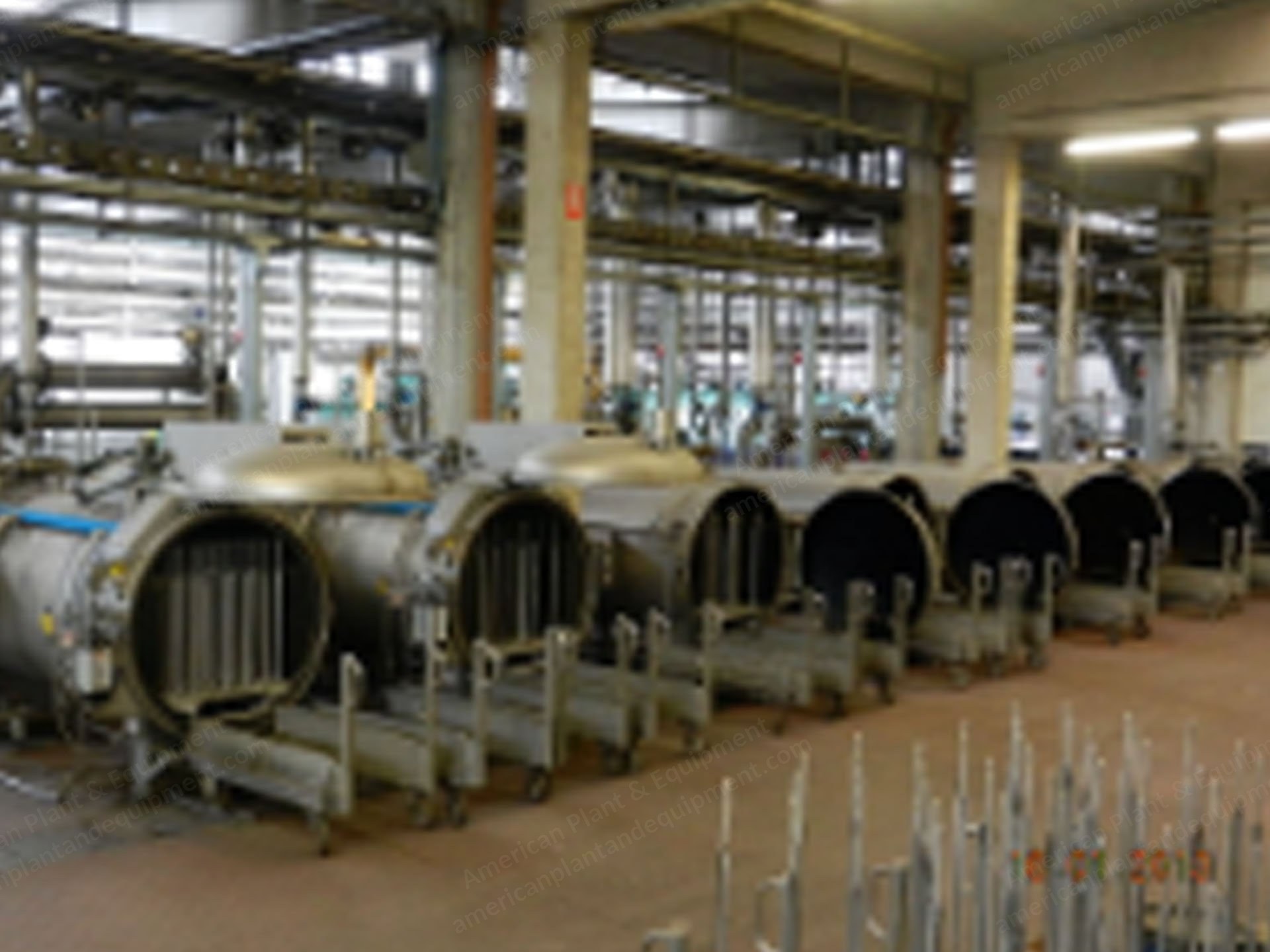 Flainox, Complete Yarn Dyeing Plant, 1988 to 2003, 10 to 18 Tons/Day Capacity, Horizontal Pressurized Machines