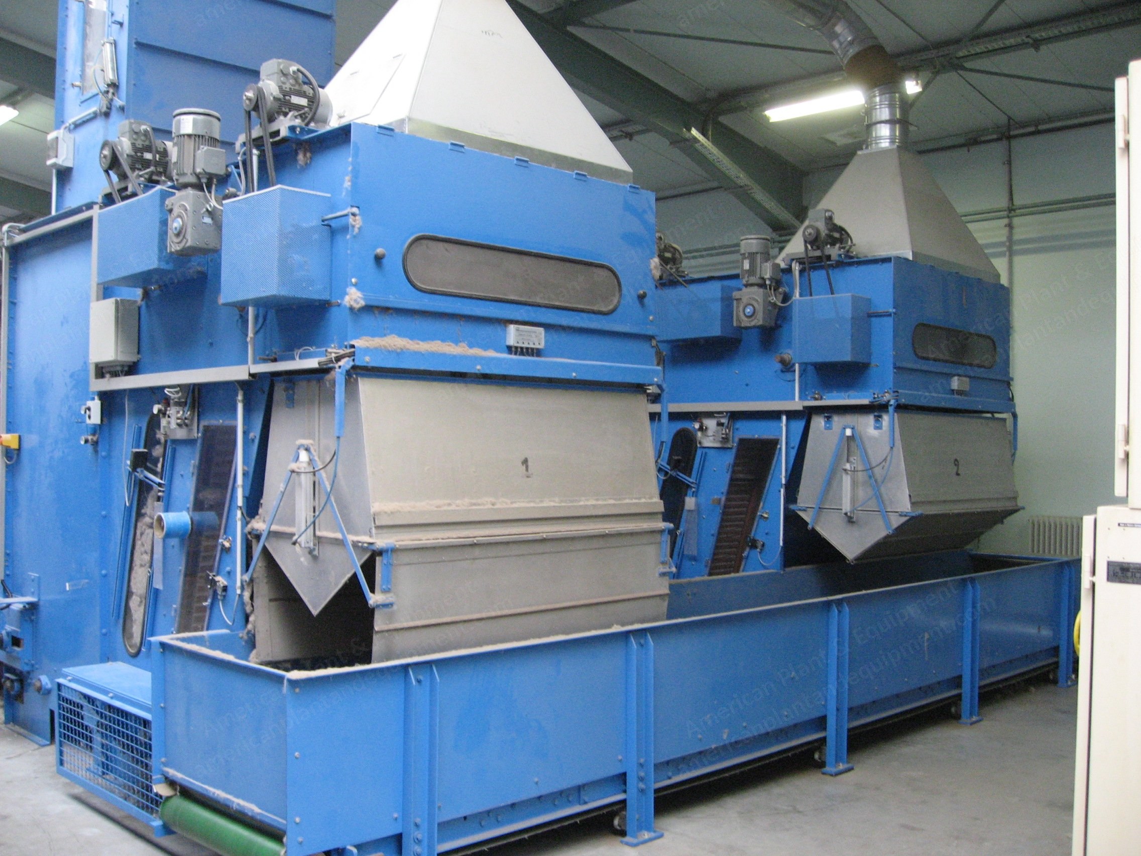 Laroche, Complete Airlay System, Working Width 2000mm, with Schott & Meissner Thermobonding Oven, Dilo Needle Loom