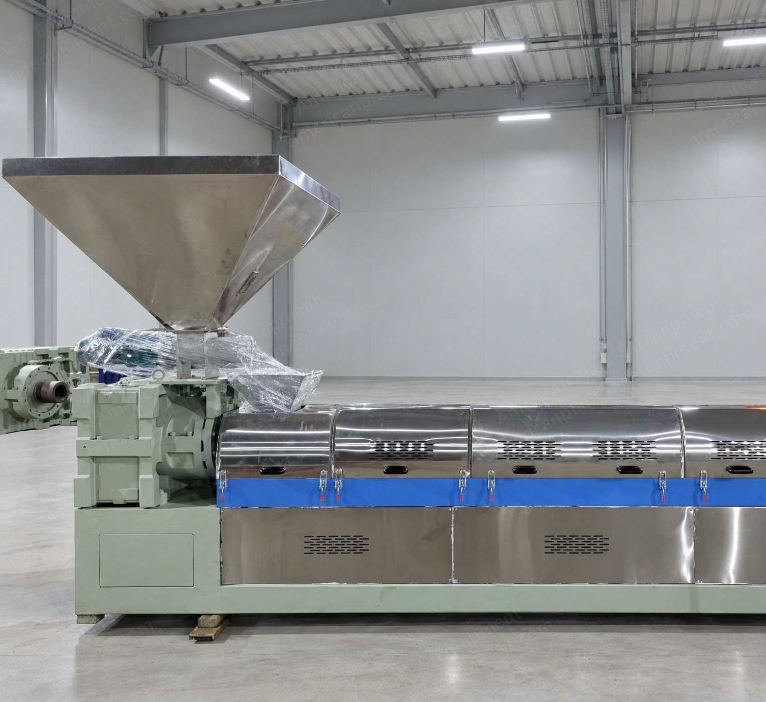 NovaStar, CZ139, PP PE Rigid Flakes Plastic Extruder, Two Stage Pelletizer, 200 to 1,000 kg/h
