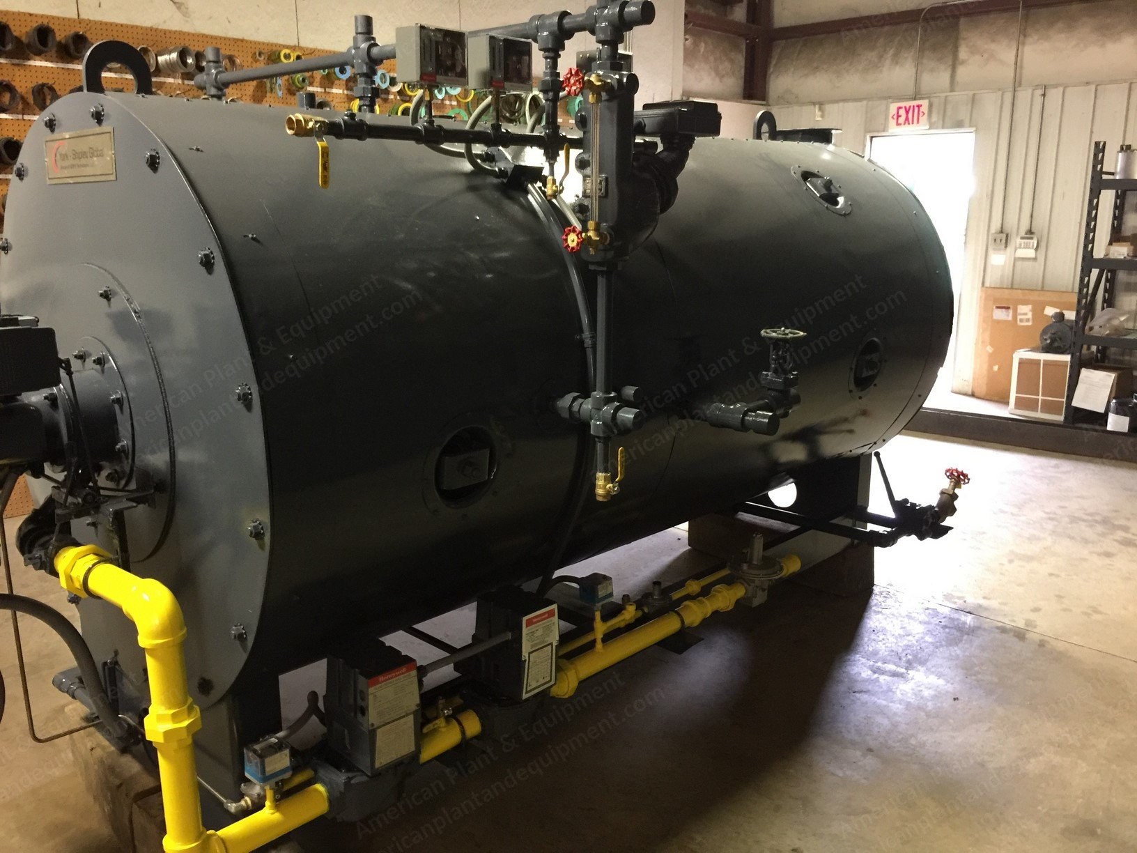 York Shipley, 548-SPH-70 STEAM, 2002, 70 HP, 150 psi, Natural Gas