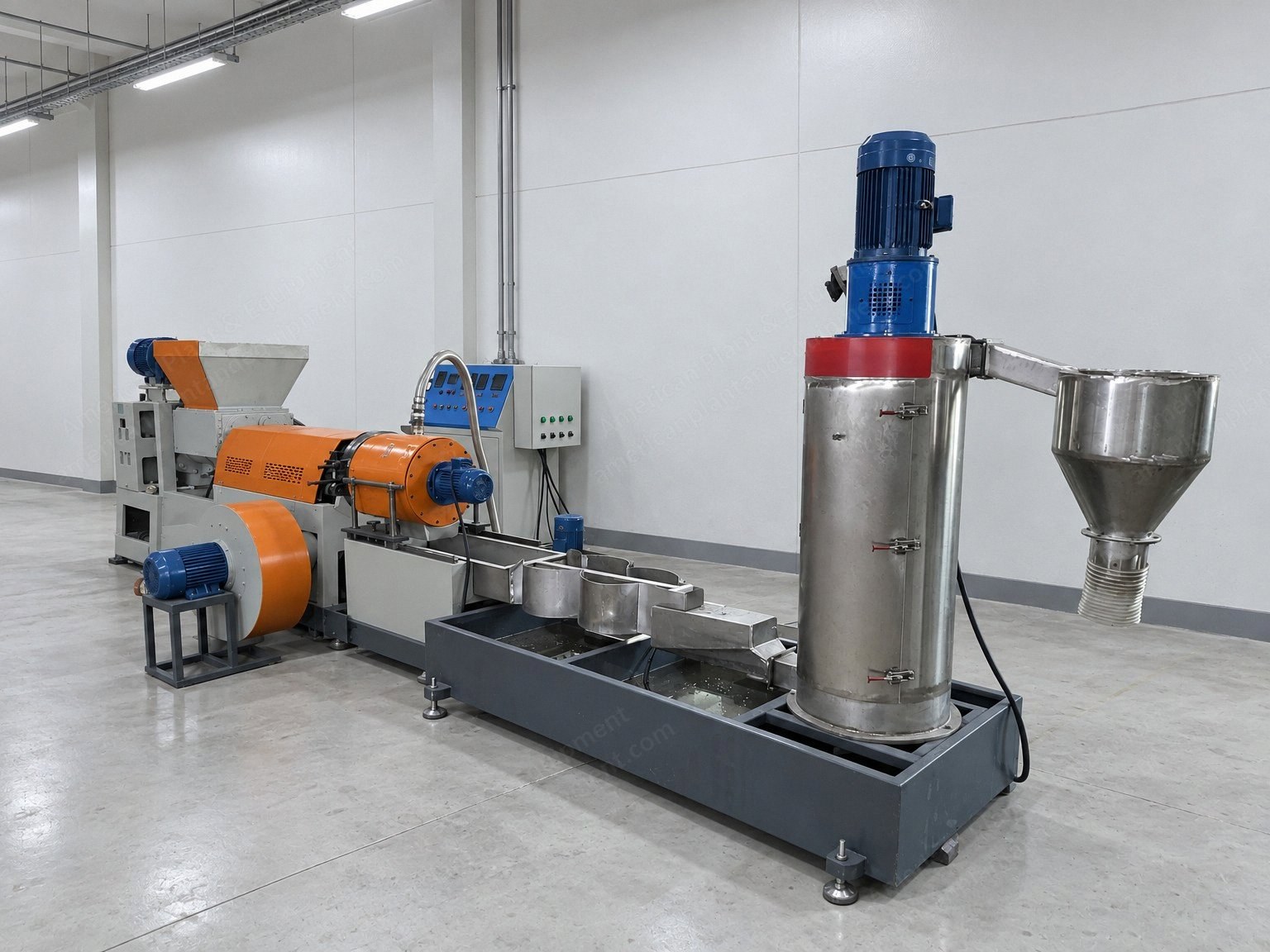 NovaStar, CZ137, Die Face Cutter Plastic Extruder, Water Ring Hot Cut Pelletizer, 200 to 500 kg/h