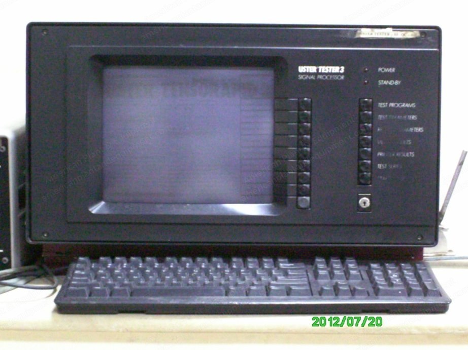 Uster, Tester 3, 1992, with Sliver/Roving Bobbin Creel Stand, Signal Processor, Printer