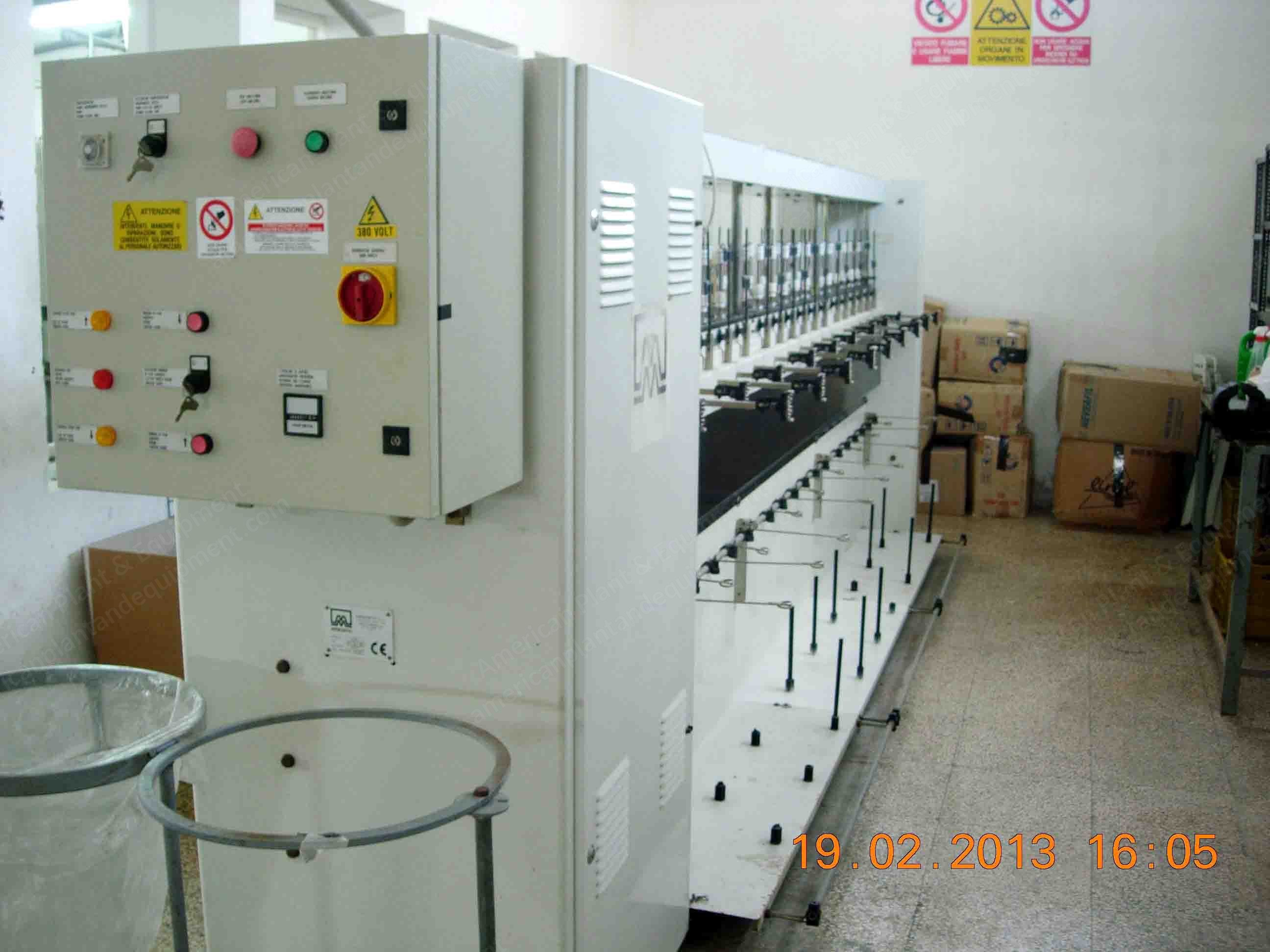 Menegatto, HP 2001, 1998, Bobbin Winder, 36 Heads, 39 Positions