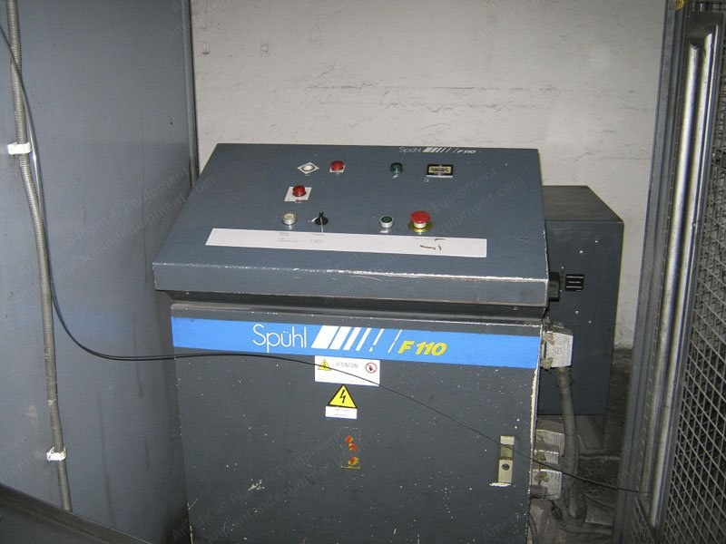 Spuhl, F110/SW, 1990, Wire Diameter 1.4mm to 3.3mm, Spring Diameter 55mm to 110mm, Output 90 pcs/min
