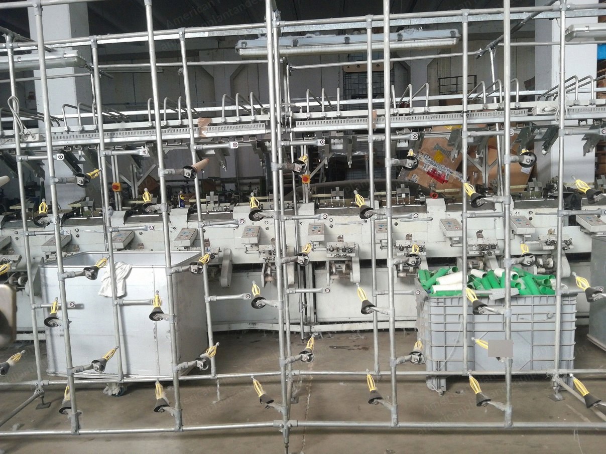 Caipo Doubling & Assembling Machine, 12 Positions, 4 Yarns, 2001