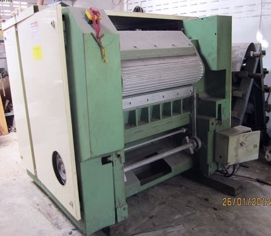 Laroche, CR-800, 1995, Rotary Cutter, 31 Inch Width, 2 Blade, Infeed with Metal Detector