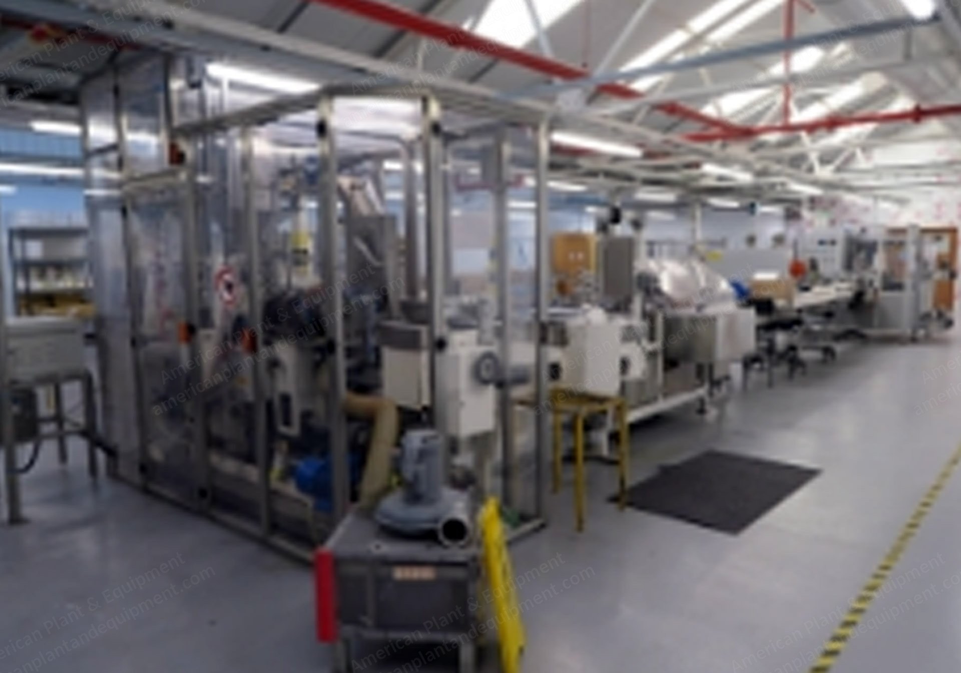 Norden, AM2000, Tube Filling Line, 105 tpm, with Ganhorn & Stern De-Box Conveyor, Norden NP20001 Cartoner