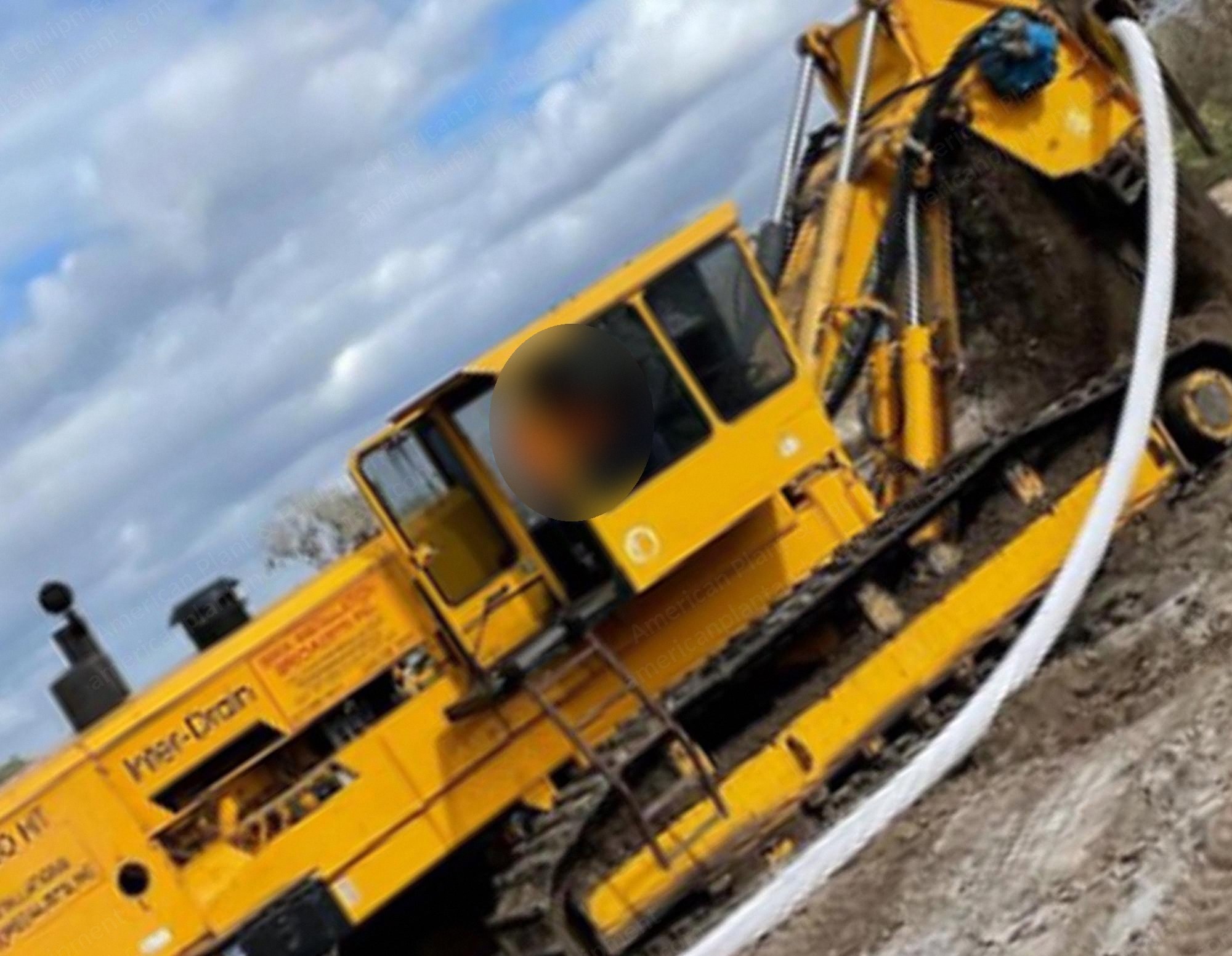 Inter-Drain, 6050HT, Ride-On Trencher / Cable Plow, 3020 Hours