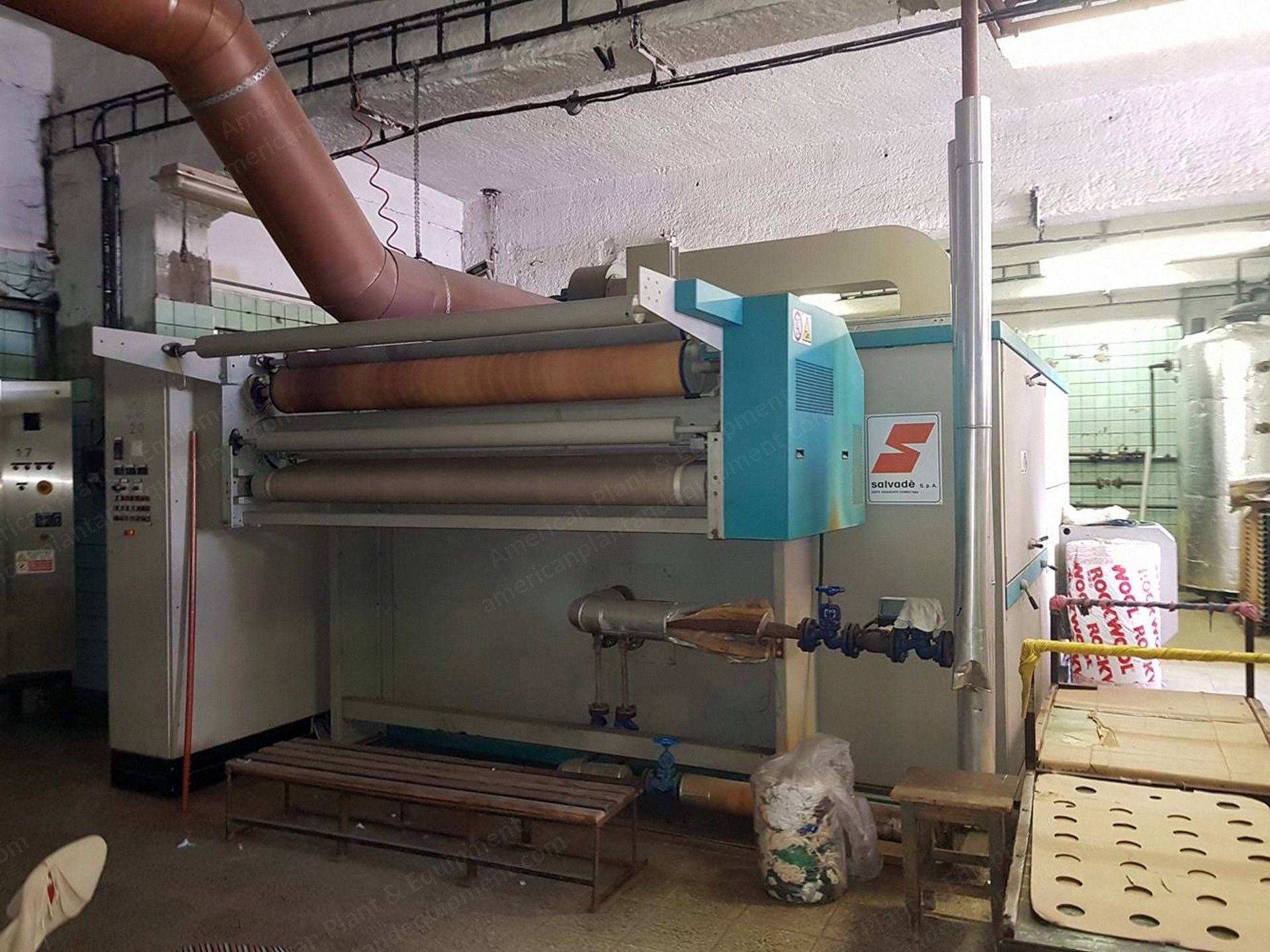 Complete Dye Plant for Knitted and Fabrics, 3 Tons Daily Capacity, MCS, Then, Thies, Muzzi, Salvade