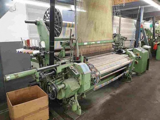 Dornier, HTV 8J, 1988, Working Width 1800mm, 8 Colors, Upper Beam Stand, 4 Feeders