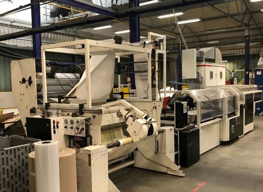 W&H, Polyrex, Bag Making Machine, Film Width 1400mm