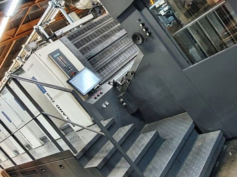 Manroland, R708 3B-P Direct Drive Series 420, 2009, 8 Colors, 740x1040mm, 240 Million Impressions