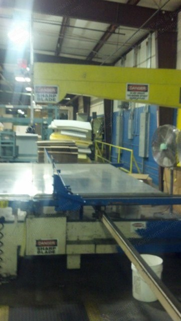 McNeil Femko, B30, Tilt Saw, 40 inch Max Bun Height, 138 inch Table Width