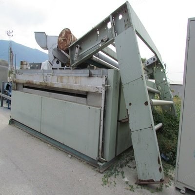 Monforts Relax Conveyor Dryer, 1998, 3600mm, Natural Gas, 2 Chambers
