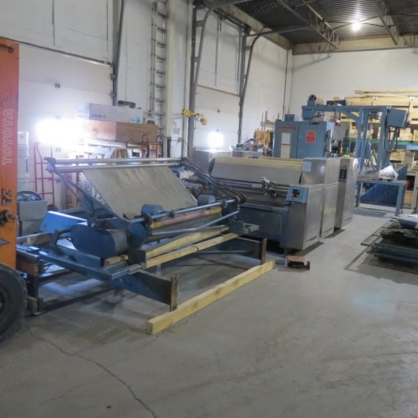 Tube-Tex, 4-Roll Padder, 1997, 230V, with Fanuc Drives