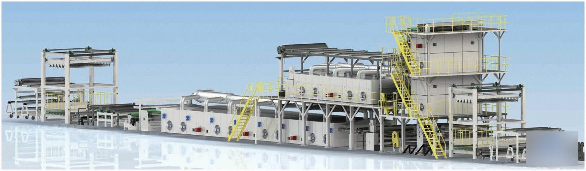 NovaStar, CG206, Tarpaulin Coating Line, 3-Stage Coating & Drying, High Precision Coater