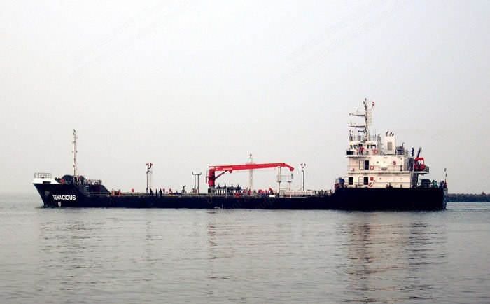 2700 DWT Bunkering Tanker, Double Skin, 3200 m3 Cargo Capacity, Twin Marine Diesel Engine, 10.5 Knots