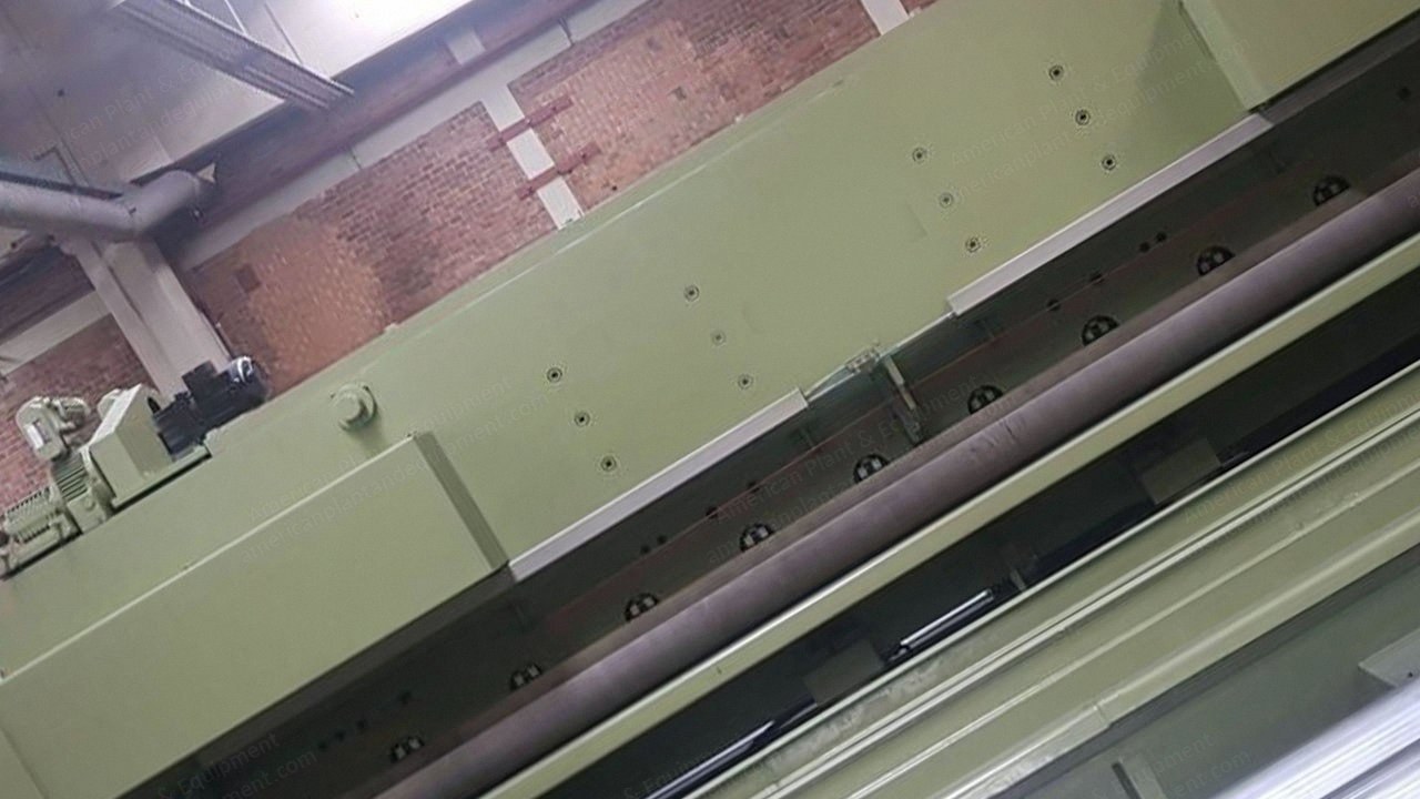 Dilo, Di-Loop SV 45, 1991, 4500mm Working Width, 3.5mm Lamella Pitch, Hydraulic Patterning Device