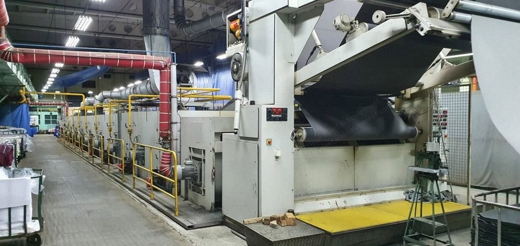 Bruckner Stenter, 2200mm, 1998, 8 Zones, Natural Gas Heated