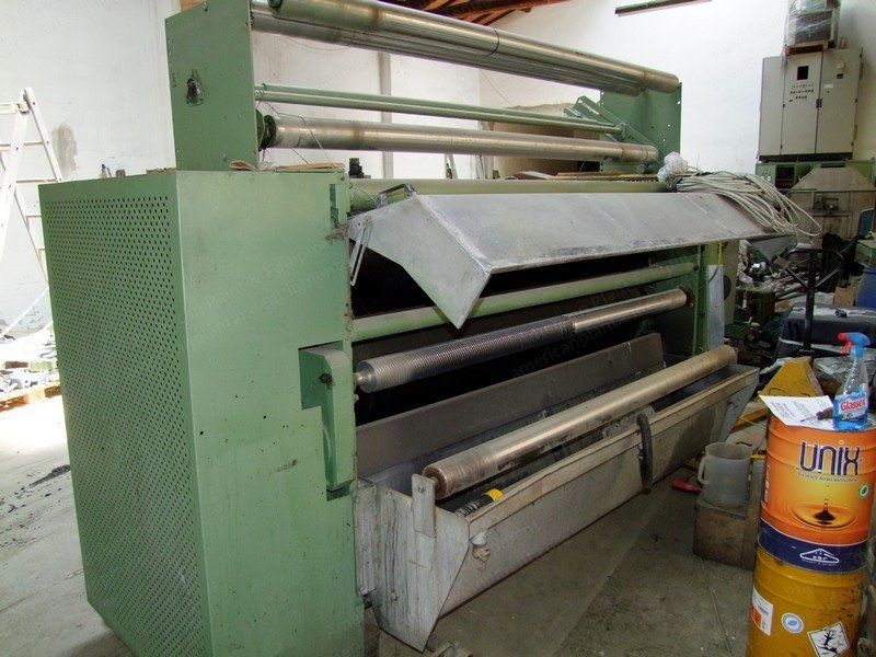 Bianco, Foulard Padder, 1995, Working Width 1800mm, Roller Width 2000mm, 2 Rubber Rollers