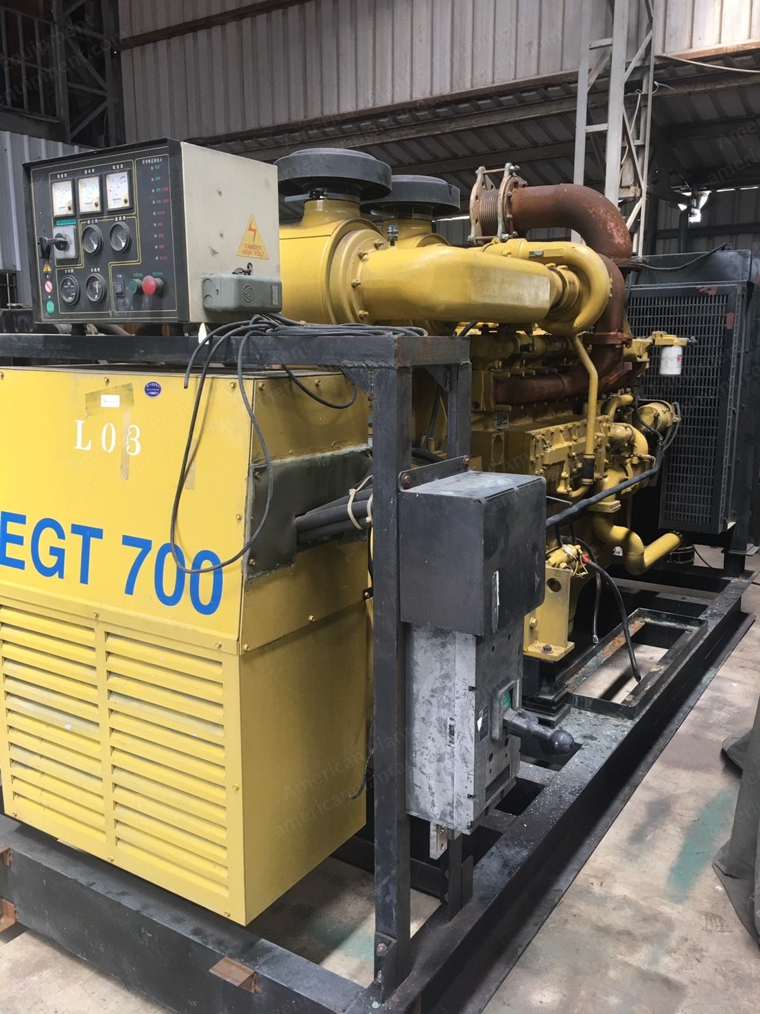 Komatsu, 6D170-1, Generator, 600 kVA, 60Hz, 99 Hours